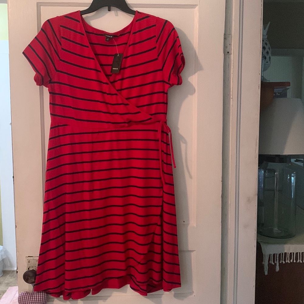 Torrid Size 2 wrap-style dress